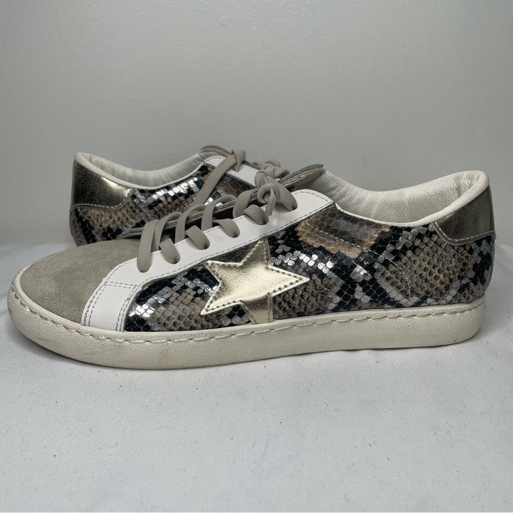 Vintage Havana Betsy Browze Snake Skin Gold Star 7.5 Sneaker